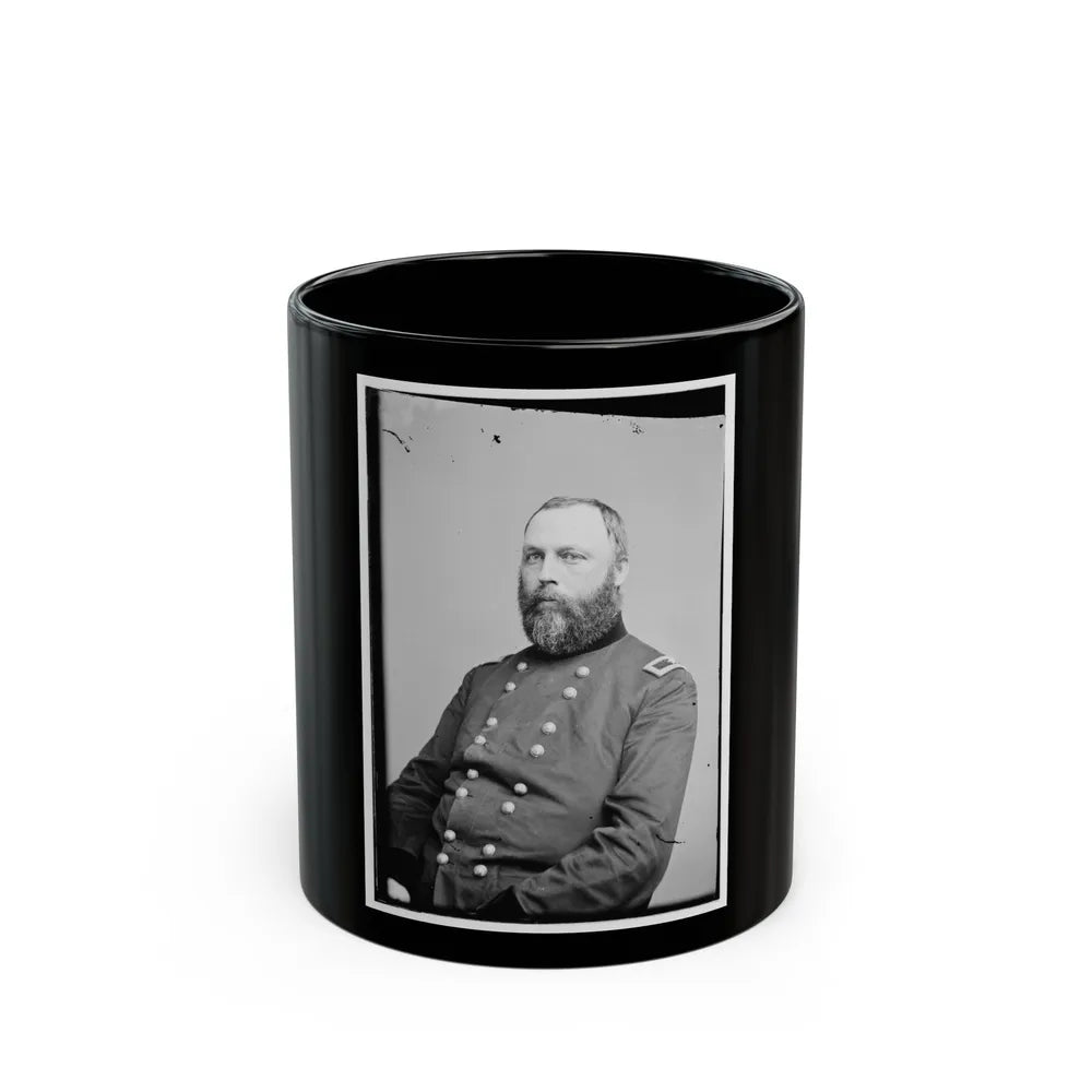 Portrait Of Brig. Gen. William A. Hammond, Surgeon-General, Officer Of The Federal Army (U.S. Civil War) Black Coffee Mug-11oz-Go Mug Yourself