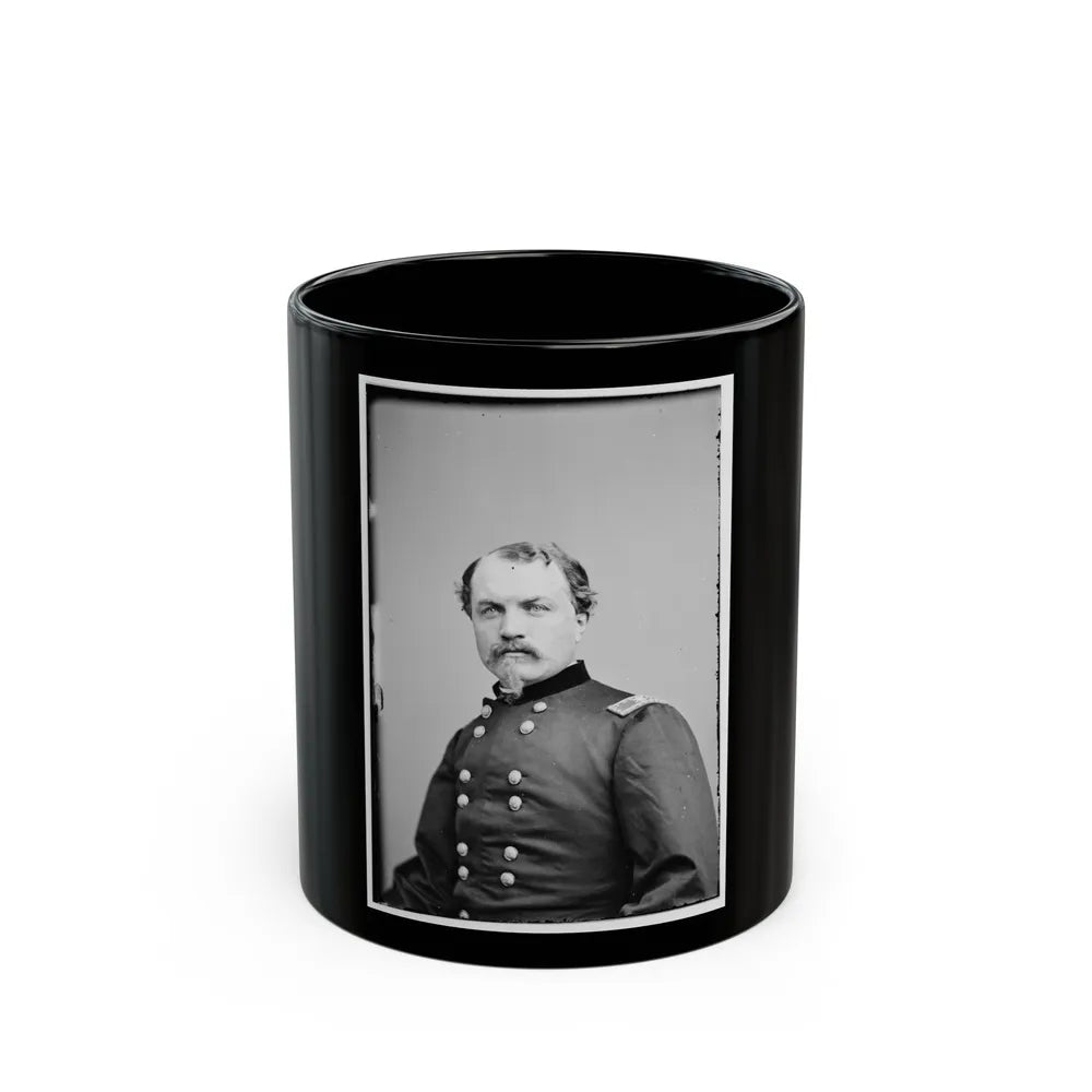 Portrait Of Brig. Gen. William W. Averell, Officer Of The Federal Army (U.S. Civil War) Black Coffee Mug-11oz-Go Mug Yourself