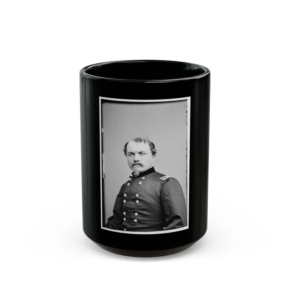 Portrait Of Brig. Gen. William W. Averell, Officer Of The Federal Army (U.S. Civil War) Black Coffee Mug-15oz-Go Mug Yourself