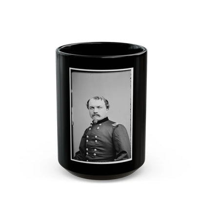 Portrait Of Brig. Gen. William W. Averell, Officer Of The Federal Army (U.S. Civil War) Black Coffee Mug-15oz-Go Mug Yourself