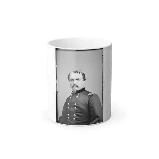 Portrait of Brig. Gen. William W. Averell, Officer of the Federal Army (U.S. Civil War) Color Changing Coffee Mug 11oz-11oz-Go Mug Yourself