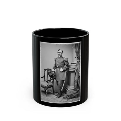 Portrait Of Capt. Charles Griffin, Officer Of The Federal Army, (Brig. Gen. From June 9, 1862) (U.S. Civil War) Black Coffee Mug-11oz-Go Mug Yourself