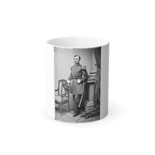 Portrait of Capt. Charles Griffin, Officer of the Federal Army, (Brig. Gen. From June 9, 1862) (U.S. Civil War) Color Changing Coffee Mug 11oz-11oz-Go Mug Yourself