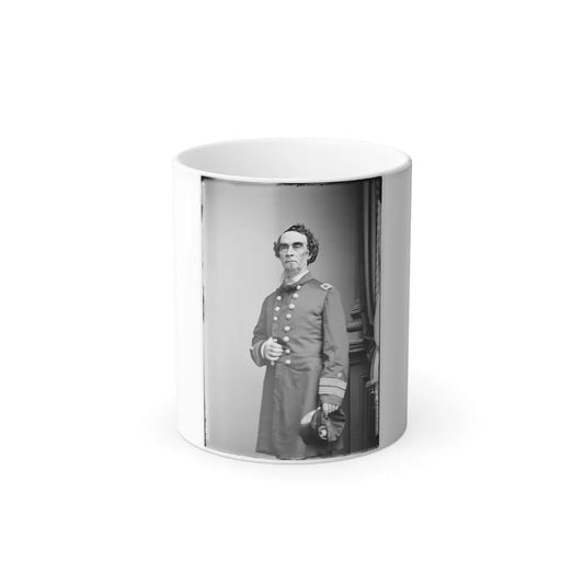 Portrait of Capt. Henry Walke, Officer of the Federal Navy (U.S. Civil War) Color Changing Coffee Mug 11oz-11oz-Go Mug Yourself