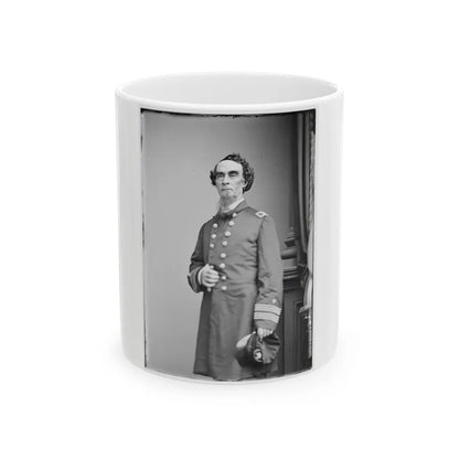 Portrait Of Capt. Henry Walke, Officer Of The Federal Navy (U.S. Civil War) White Coffee Mug-11oz-Go Mug Yourself