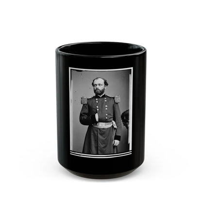 Portrait Of Capt. Quincy A. Gillmore, Officer Of The Federal Army (Maj. Gen. From July 10, 1863) (U.S. Civil War) Black Coffee Mug-15oz-Go Mug Yourself