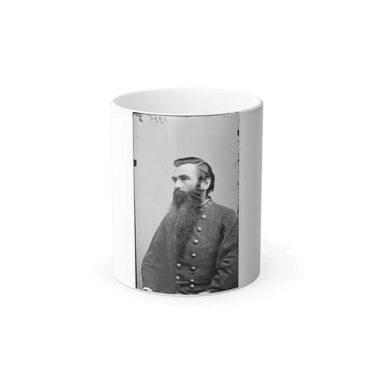 Portrait of Col. John S. Green, Officer of the Confederate Army (U.S. Civil War) Color Changing Coffee Mug 11oz Default Title 11oz - Go Mug Yourself