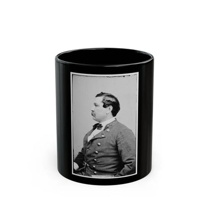 Portrait Of Col. Harry Gilmore, Officer Of The Confederate Army (U.S. Civil War) Black Coffee Mug-11oz-Go Mug Yourself