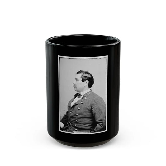 Portrait Of Col. Harry Gilmore, Officer Of The Confederate Army (U.S. Civil War) Black Coffee Mug-15oz-Go Mug Yourself