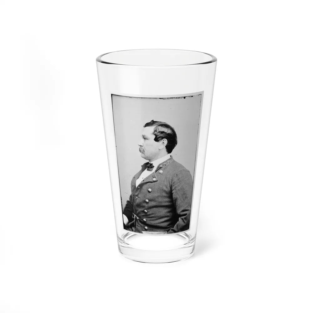 Portrait Of Col. Harry Gilmore, Officer Of The Confederate Army (U.S. Civil War) Pint Glass 16oz-16oz-Go Mug Yourself