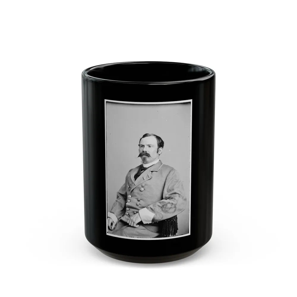 Portrait Of Colonel Thomas P. Ochiltree, Officer Of The Confederate Army (U.S. Civil War) Black Coffee Mug-15oz-Go Mug Yourself