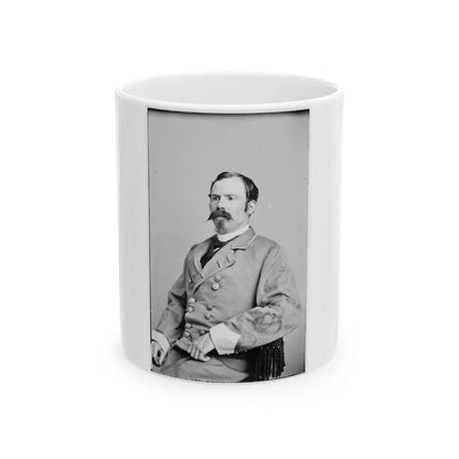 Portrait Of Colonel Thomas P. Ochiltree, Officer Of The Confederate Army (U.S. Civil War) White Coffee Mug-11oz-Go Mug Yourself