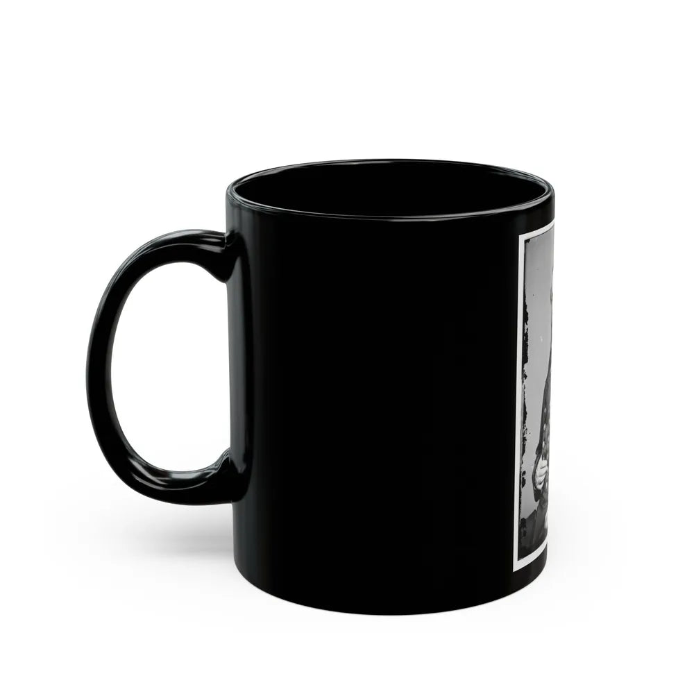 Portrait Of Commander C. R. Perry Rodgers, Officer Of The Federal Navy (U.S. Civil War) Black Coffee Mug-Go Mug Yourself