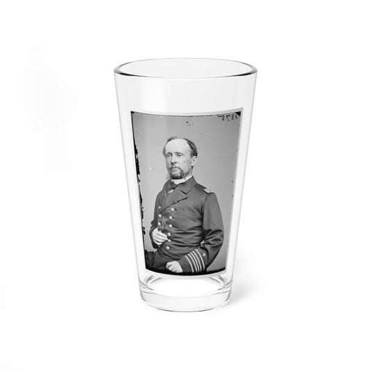 Portrait Of Commander C. R. Perry Rodgers, Officer Of The Federal Navy (U.S. Civil War) Pint Glass 16oz-16oz-Go Mug Yourself