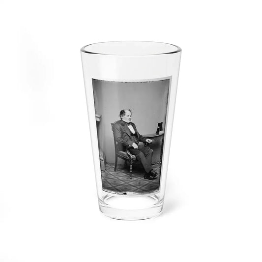 Portrait Of Commander Matthew F. Maury, Officer Of The Confederate Navy (U.S. Civil War) Pint Glass 16oz 16oz - Go Mug Yourself