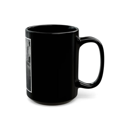 Portrait Of Commodore Franklin Buchanan, C.S.N., Officer Of The Confederate Navy (U.S. Civil War) Black Coffee Mug-Go Mug Yourself