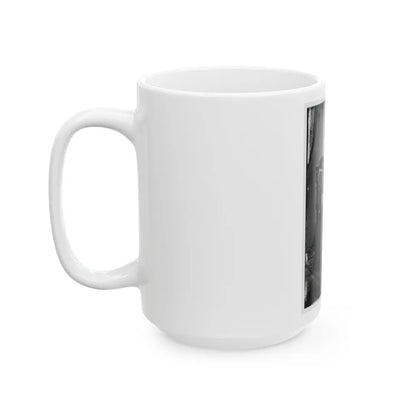 Portrait Of Commodore Franklin Buchanan, C.S.N., Officer Of The Confederate Navy (U.S. Civil War) White Coffee Mug-Go Mug Yourself