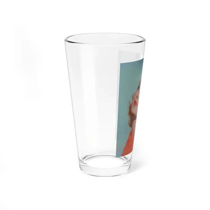 Portrait of Constance Bennett, 1934 (Magazine Illustration) Pint Glass 16oz - Go Mug Yourself