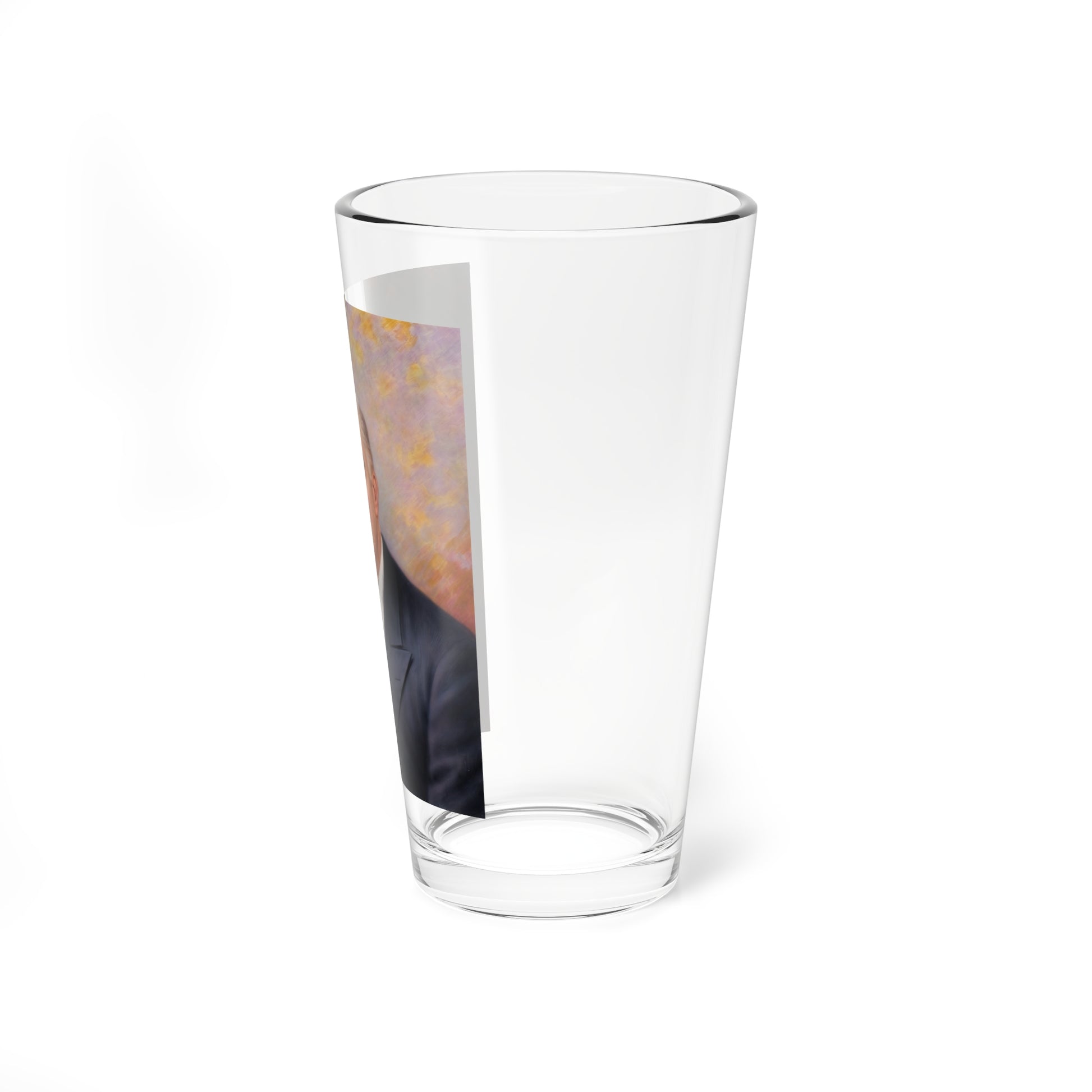 Portrait of Franklin D. Roosevelt (Magazine Illustration) Pint Glass 16oz-Go Mug Yourself