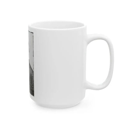 Portrait Of Gen. Joseph E. Johnston, Officer Of The Confederate Army (U.S. Civil War) White Coffee Mug - Go Mug Yourself