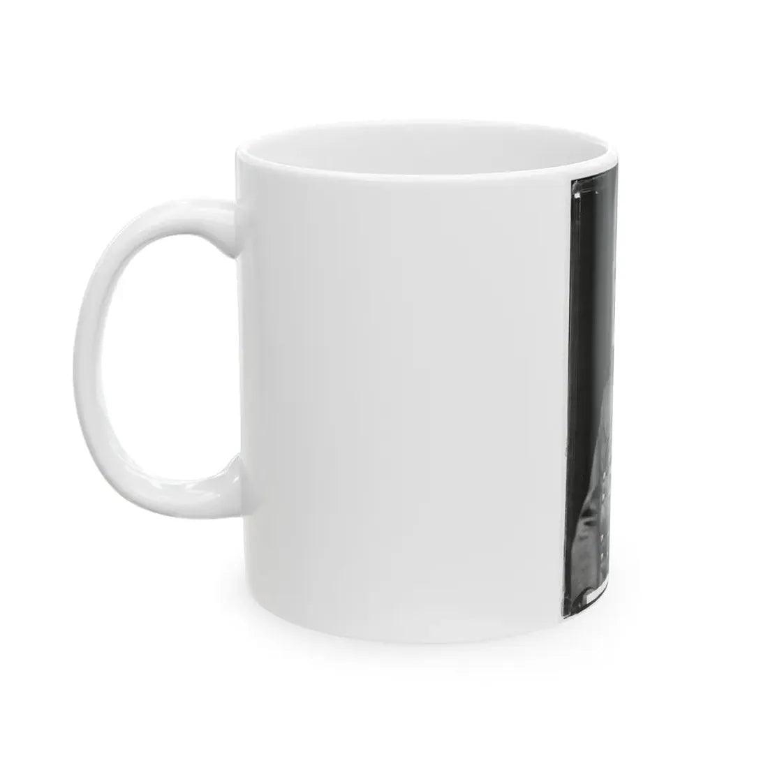 Portrait Of Gen. Robert E. Lee, Officer Of The Confederate Army (U.S. Civil War) White Coffee Mug - Go Mug Yourself