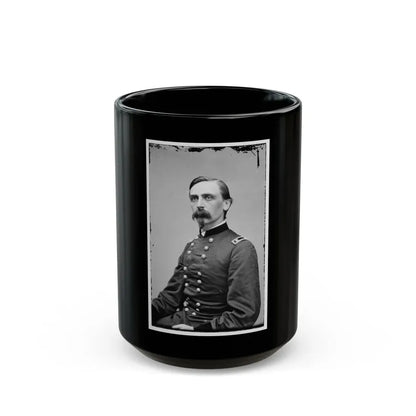 Portrait Of Maj. Gen. Adelbert Ames, Officer Of The Federal Army (U.S. Civil War) Black Coffee Mug 15oz - Go Mug Yourself