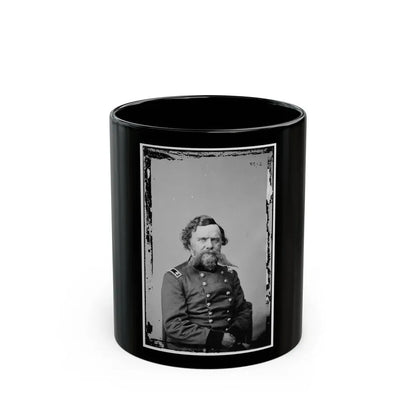Portrait Of Maj. Gen. Adolphus S. Williams, Officer Of The Federal Army (U.S. Civil War) Black Coffee Mug 11oz - Go Mug Yourself