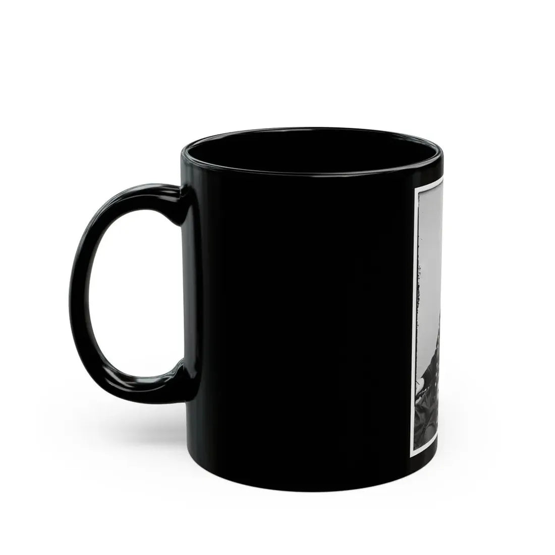 Portrait Of Maj. Gen. Alexander Mcd. Mccook, Officer Of The Federal Army (U.S. Civil War) Black Coffee Mug - Go Mug Yourself