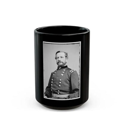 Portrait Of Maj. Gen. Alfred Pleasonton, Officer Of The Federal Army (U.S. Civil War) Black Coffee Mug 15oz - Go Mug Yourself