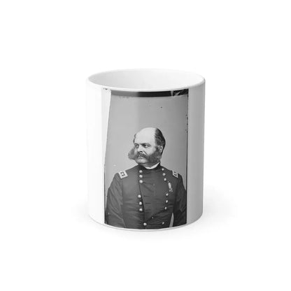Portrait of Maj. Gen. Ambrose E. Burnside, Officer of the Federal Army (U.S. Civil War) Color Changing Coffee Mug 11oz - Go Mug Yourself
