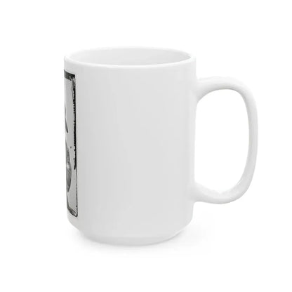 Portrait Of Maj. Gen. (As Of Apr. 15, 1865) George A. Custer, Officer Of The Federal Army (U.S. Civil War) White Coffee Mug - Go Mug Yourself