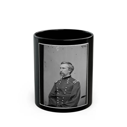 Portrait Of Maj. Gen. (As Of Mar. 29, 1865) Joshua L. Chamberlain, Officer Of The Federal Army (U.S. Civil War) Black Coffee Mug 11oz - Go Mug Yourself