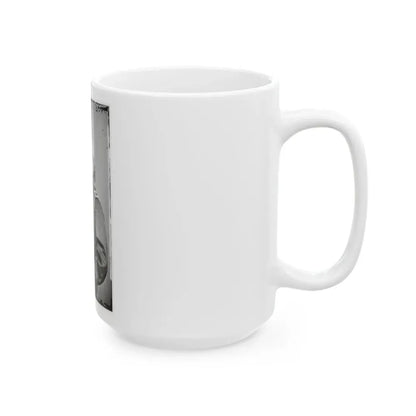 Portrait Of Maj. Gen. Benjamin F. Butler, Officer Of The Federal Army (U.S. Civil War) White Coffee Mug - Go Mug Yourself