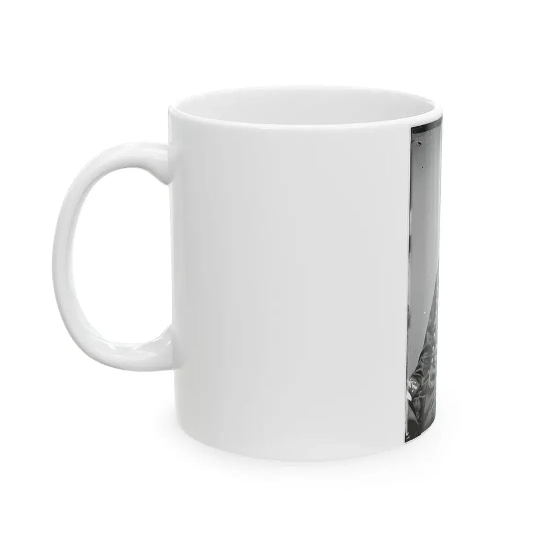 Portrait Of Maj. Gen. Benjamin F. Butler, Officer Of The Federal Army (U.S. Civil War) White Coffee Mug - Go Mug Yourself