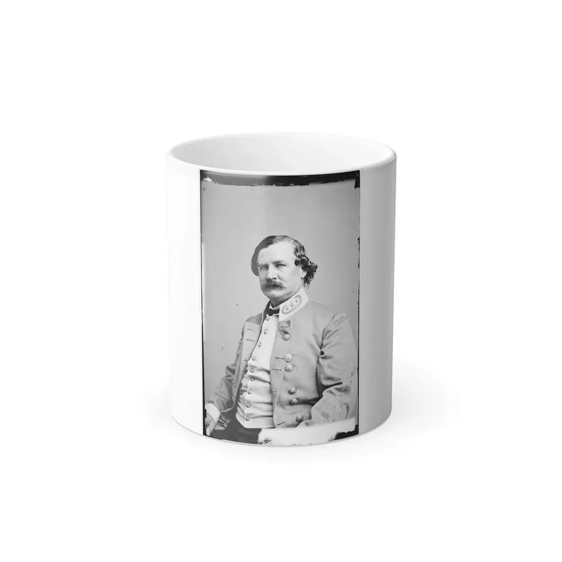 Portrait of Maj. Gen. Benjamin F. Cheatham, Officer of the Confederate Army (U.S. Civil War) Color Changing Coffee Mug 11oz Default Title 11oz - Go Mug Yourself