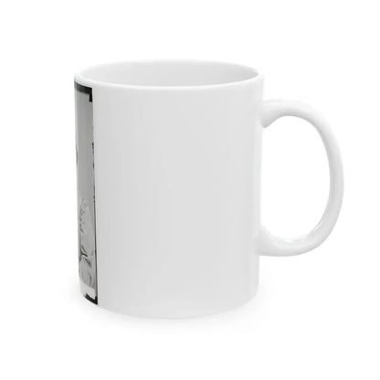 Portrait Of Maj. Gen. Benjamin F. Cheatham, Officer Of The Confederate Army (U.S. Civil War) White Coffee Mug - Go Mug Yourself