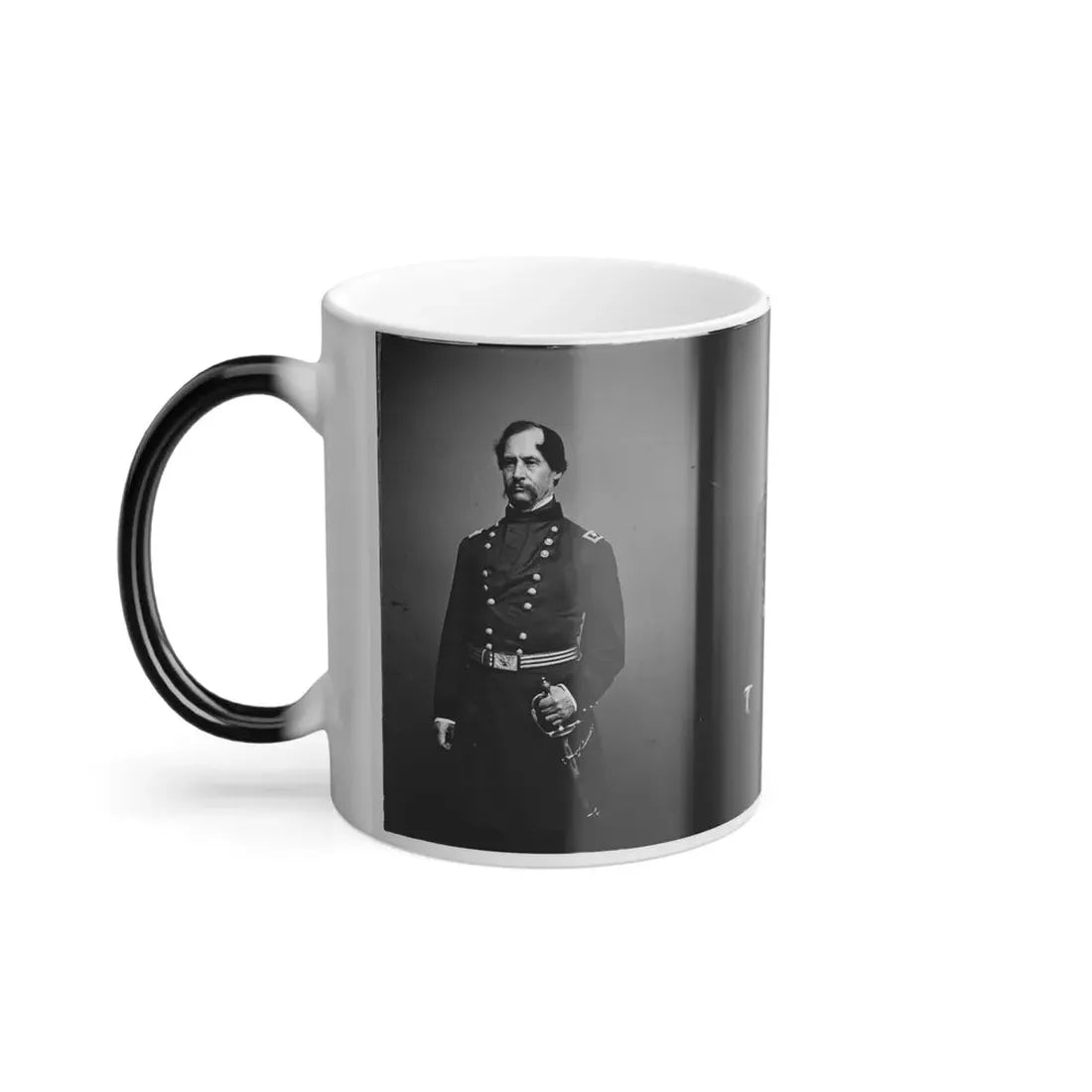 Portrait of Maj. Gen. David Hunter, Officer of the Federal Army (U.S. Civil War) Color Changing Coffee Mug 11oz - Go Mug Yourself