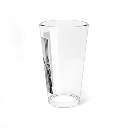 Portrait Of Maj. Gen. Grenville M. Dodge, Officer Of The Federal Army (U.S. Civil War) Pint Glass 16oz - Go Mug Yourself