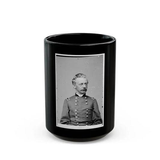 Portrait Of Maj. Gen. Henry W. Slocum, Officer Of The Federal Army (U.S. Civil War) Black Coffee Mug 15oz - Go Mug Yourself