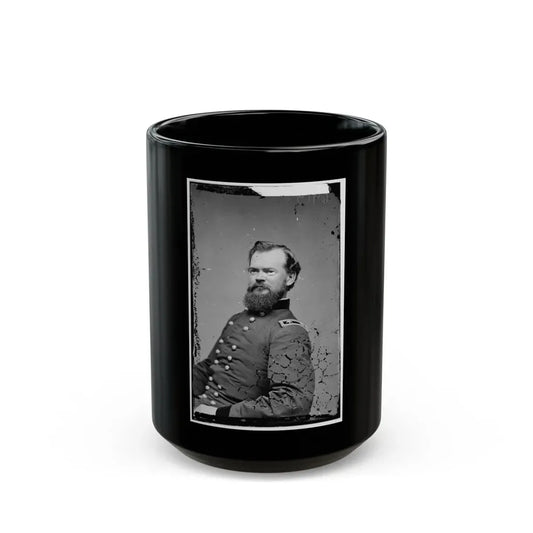 Portrait Of Maj. Gen. James B. Mcpherson, Officer Of The Federal Army (U.S. Civil War) Black Coffee Mug 15oz - Go Mug Yourself