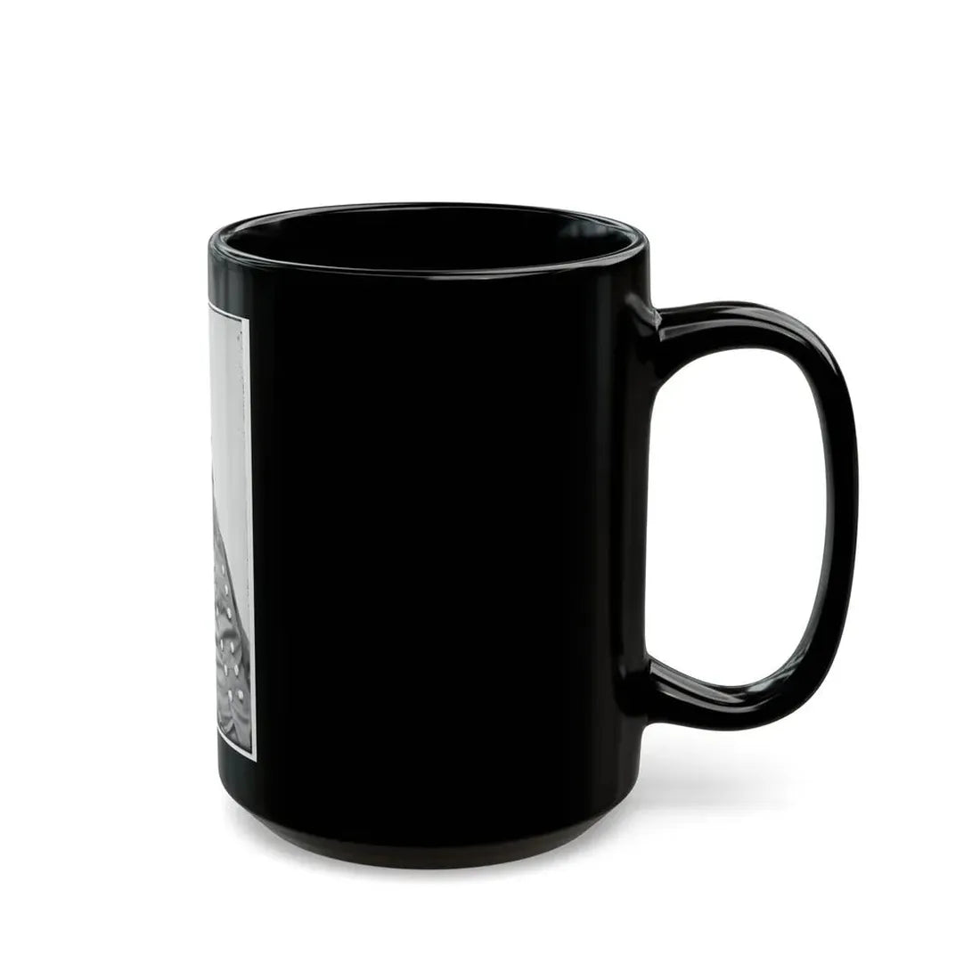 Portrait Of Maj. Gen. N. Martin Curtis, Officer Of The Federal Army (U.S. Civil War) Black Coffee Mug - Go Mug Yourself