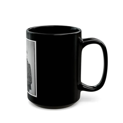 Portrait Of Maj. Gen. Peter J. Osterhaus, Officer Of The Federal Army (U.S. Civil War) Black Coffee Mug - Go Mug Yourself