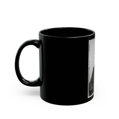 Portrait Of Maj. Gen. Robert C. Schenck, Officer Of The Federal Army (U.S. Civil War) Black Coffee Mug - Go Mug Yourself