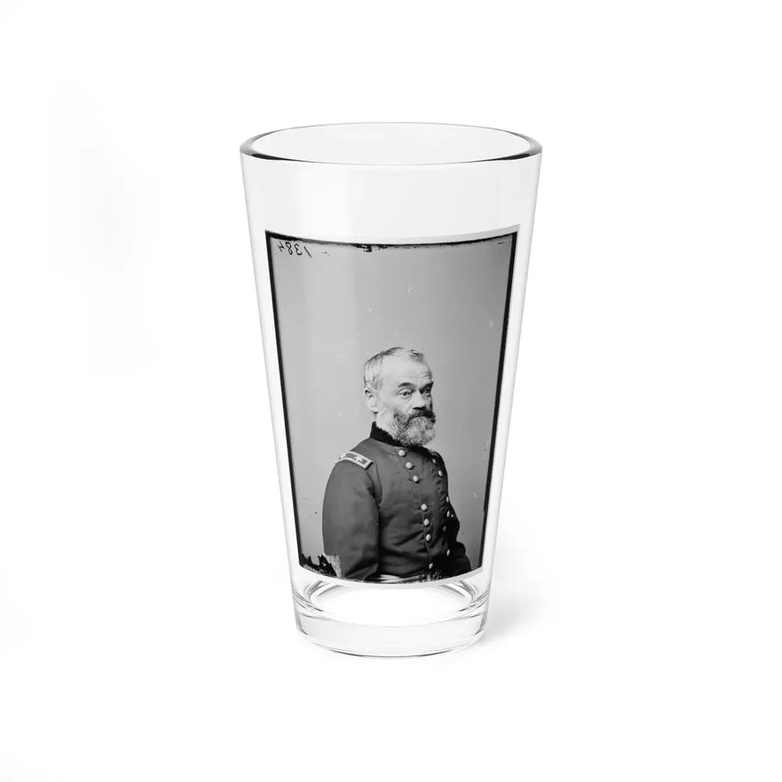 Portrait Of Maj. Gen. Samuel P. Heintzelman, Officer Of The Federal Army (U.S. Civil War) Pint Glass 16oz 16oz - Go Mug Yourself