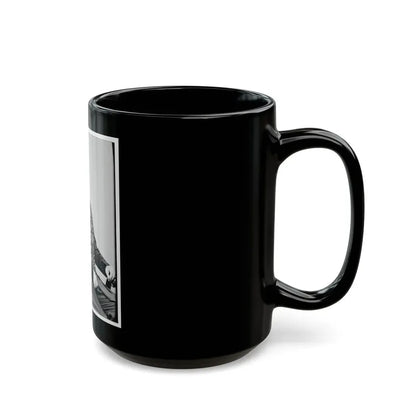 Portrait Of Maj. Gen. Samuel R. Curtis, Officer Of The Federal Army (U.S. Civil War) Black Coffee Mug - Go Mug Yourself