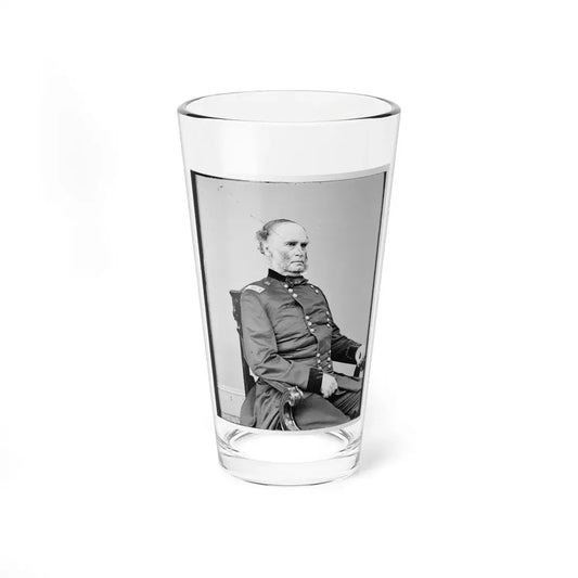 Portrait Of Maj. Gen. Samuel R. Curtis, Officer Of The Federal Army (U.S. Civil War) Pint Glass 16oz 16oz - Go Mug Yourself