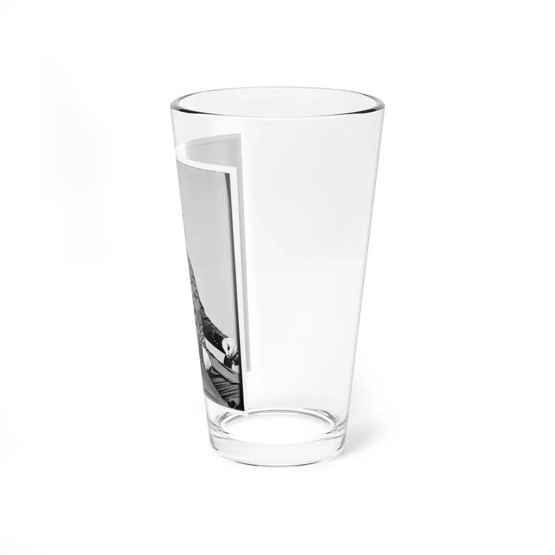 Portrait Of Maj. Gen. Samuel R. Curtis, Officer Of The Federal Army (U.S. Civil War) Pint Glass 16oz - Go Mug Yourself