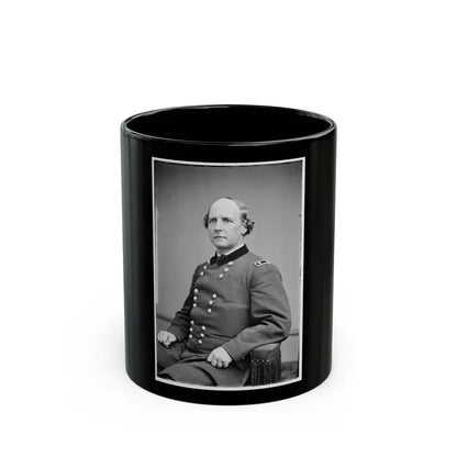 Portrait Of Maj. Gen. Stephen A. Hurlbut, Officer Of The Federal Army (U.S. Civil War) Black Coffee Mug 11oz - Go Mug Yourself