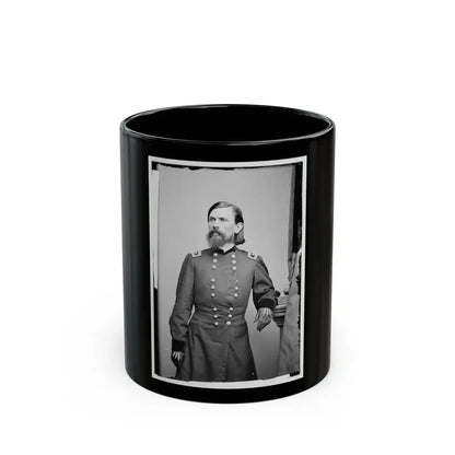 Portrait Of Maj. Gen. Thomas L. Crittenden, Officer Of The Federal Army (U.S. Civil War) Black Coffee Mug 11oz - Go Mug Yourself