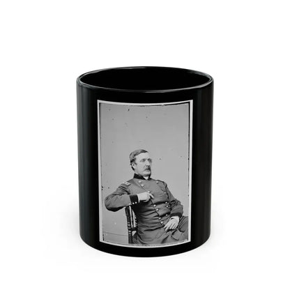 Portrait Of Maj. Gen. William F. Barry, Officer Of The Federal Army (U.S. Civil War) Black Coffee Mug 11oz - Go Mug Yourself